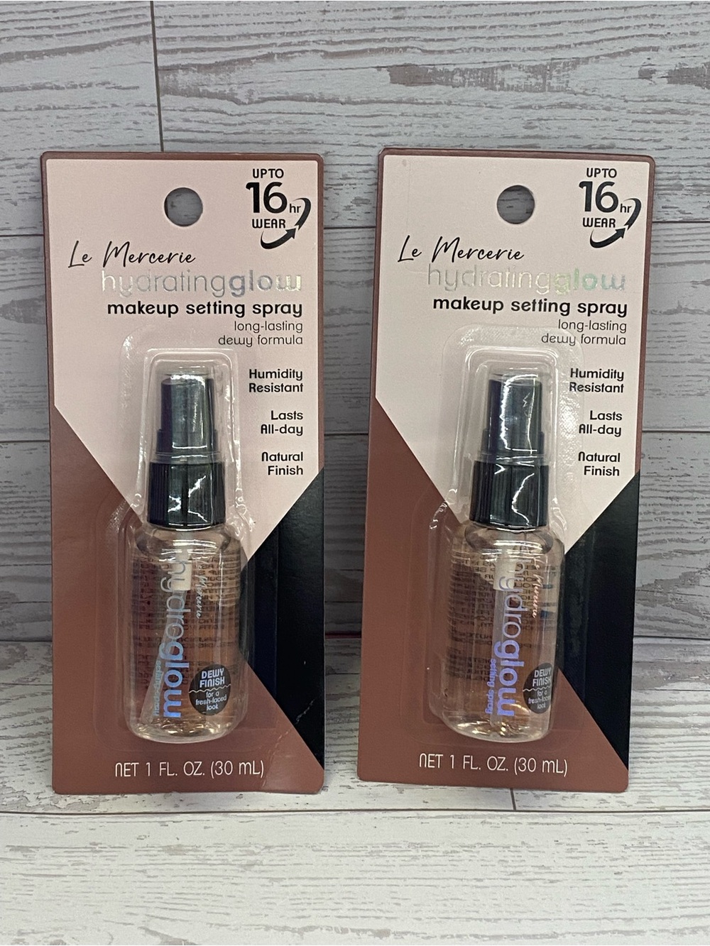 Le mercerie makeup setting spray 2 pack